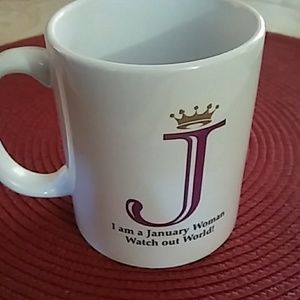 January Woman Birthday Capricorn Mug